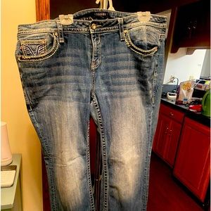 🌼VIGOSS Heritage Fit Boot Cut Stretch denim S22x32L Preloved,great condition!